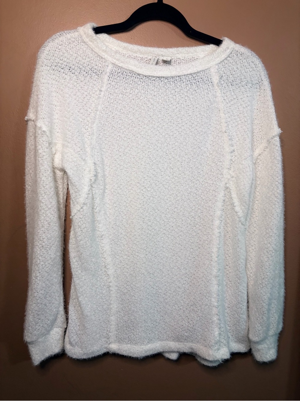 Cato Cream Crewneck Knit Sweater